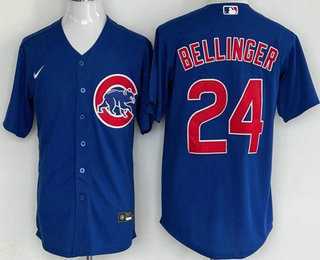 Men's Chicago Cubs #24 Cody Bellinger Blue Cool Base Jersey,We sell and wholesale Men's Chicago Cubs #24 Cody Bellinger Blue Cool Base Jersey on line form chian!